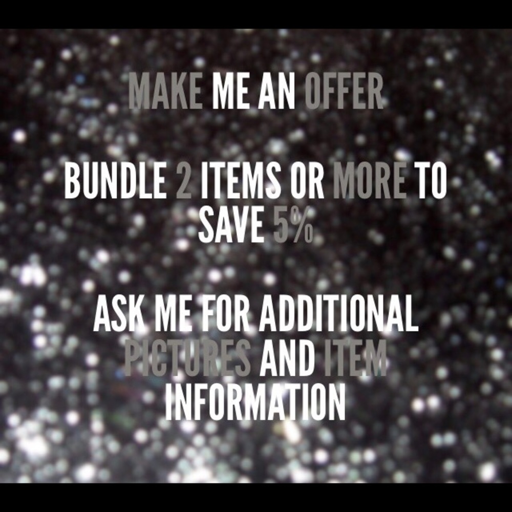 Bundle and Save or Make Me an Offer!